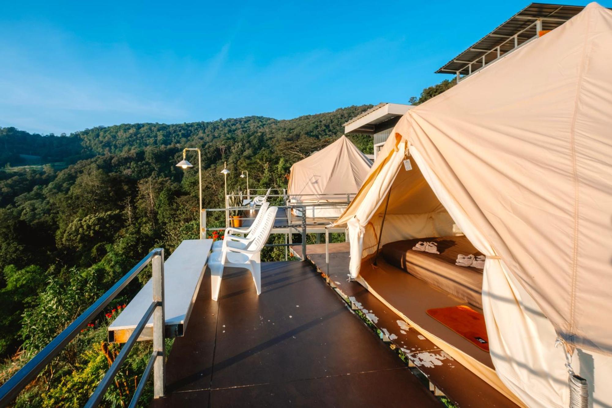 Hotel Happy Camp Phuchifa แฮปปี้แคมป์ ภูชี้ฟ้า Ban Huai Han Exterior foto